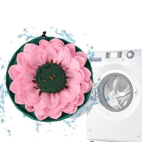 Lotus Shape Pet Dog Snuffle Mat Nose Smell Training Blanket Sniffing Pad Slow Feeding Bowl Food Dispenser Carpet