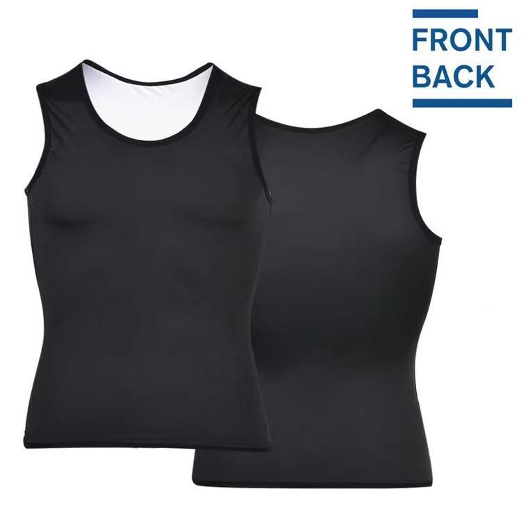 Men's Fat Burning Vest Running Sportswear Sweat Vest