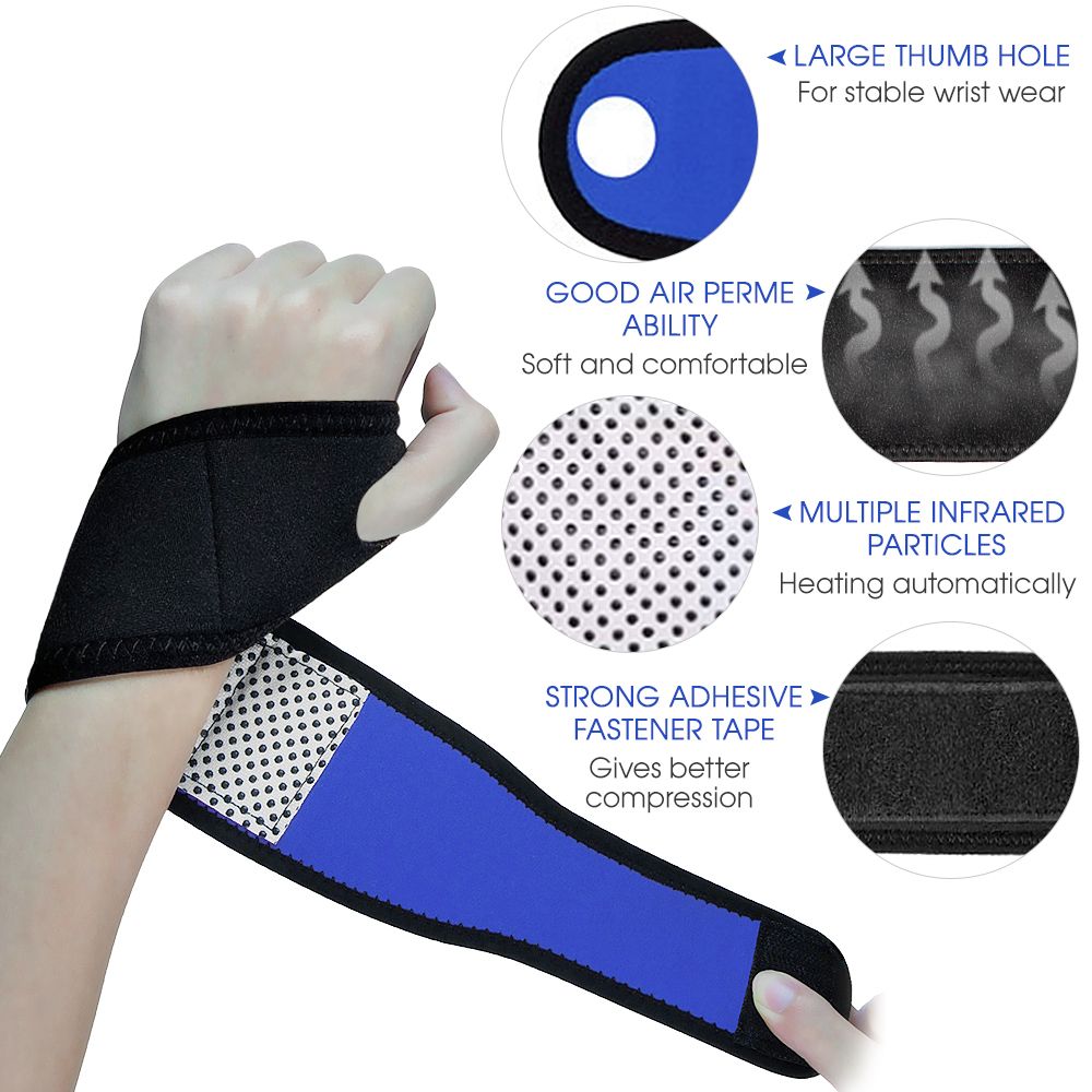 1 Pc Wrist Support Brace Heating Wrist Stabilizer