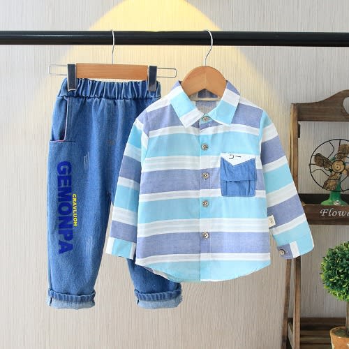 Boys Stripe Clothing Set