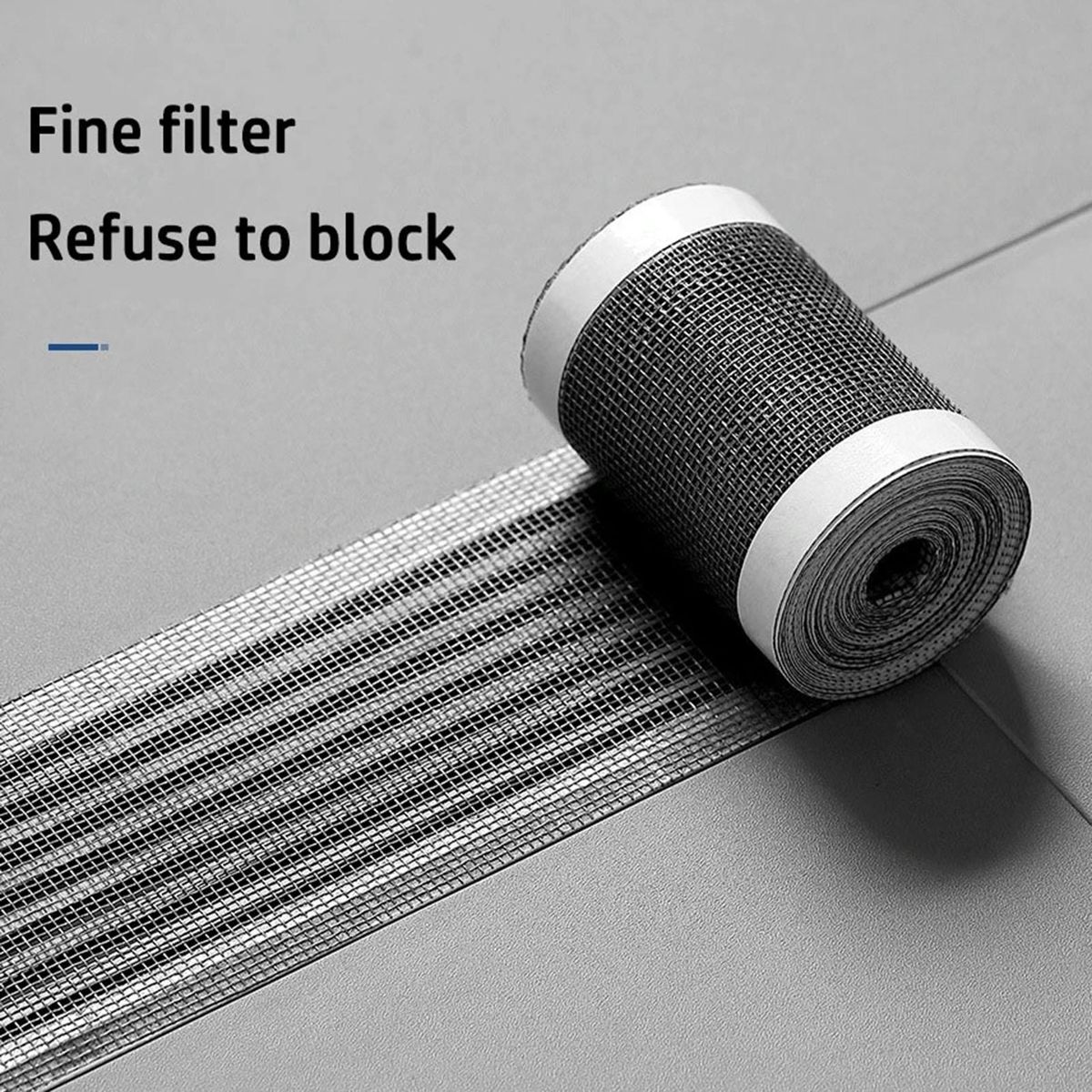 1 Roll Floor Drain Sticker Prevent Clogging Sewer Strainer Black
