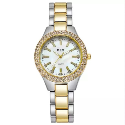 Women's Bracelet Watch - Gold & Silver