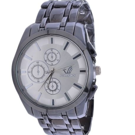 Chain Wristwatch - Black