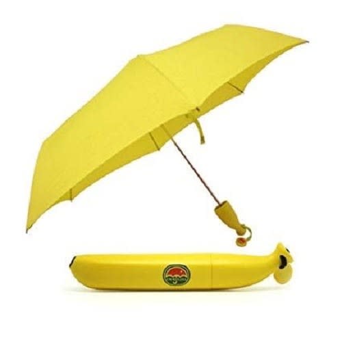 Banana Shaped Umbrella - Multicolour