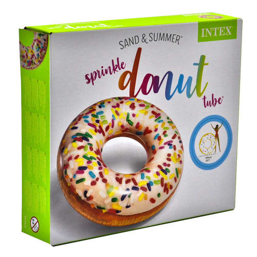 Rainbow Sprinkle Donut Tube