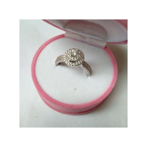 Silver Engagement Ring