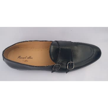 Monk Strap Shoe - Black