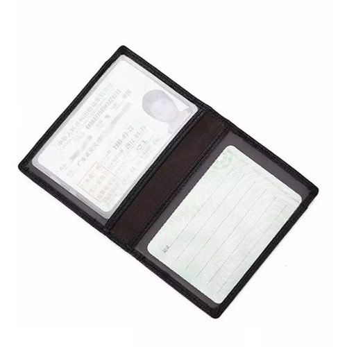Leather Card Holder - Coffee Brown