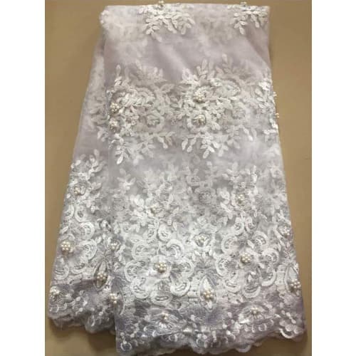Net Lace - White - 5 Yards