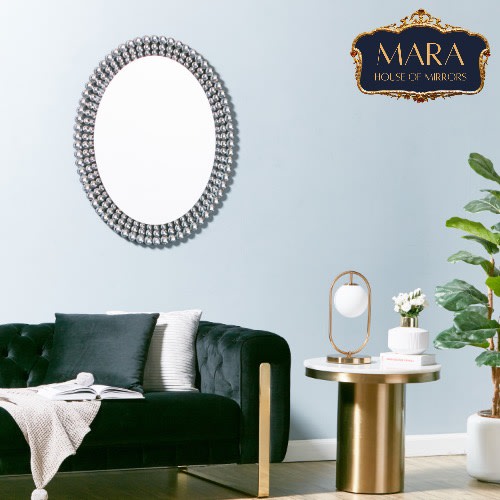 Crystal Studded Mirror