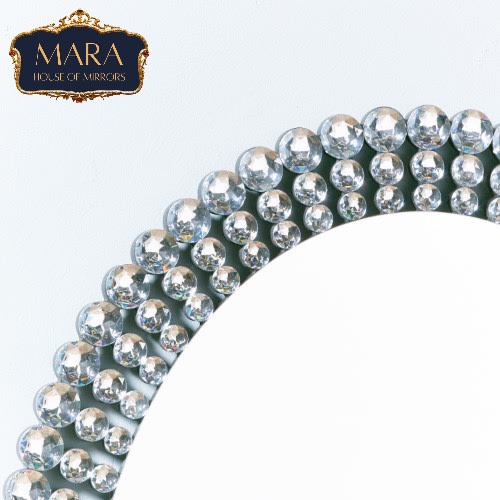 Crystal Studded Mirror