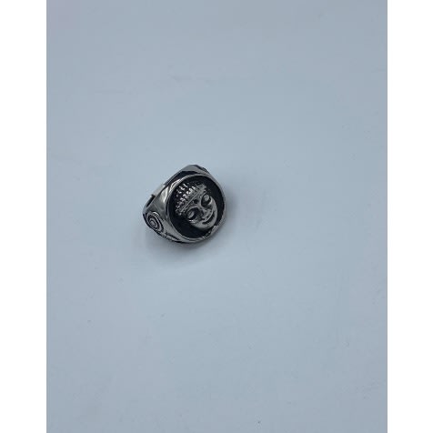Pattern Head Inspires Luxury Steel Men’s Ring