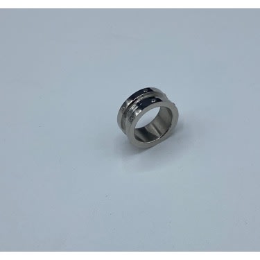 Circle Stainless Steel Luxury Men’s Little Finger Ring
