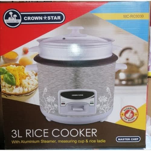 Crownstar Electric Rice Cooker - 1000W