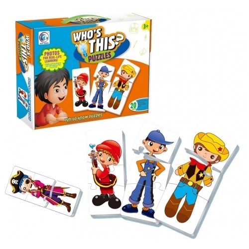 Robins Who's This Puzzles Game
