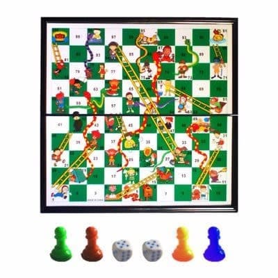 Magnetic Snake And Ladder Board Game