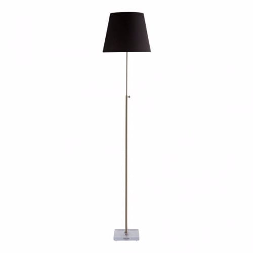Harmony Brushed Nickel Plated Steel Floor Lamp