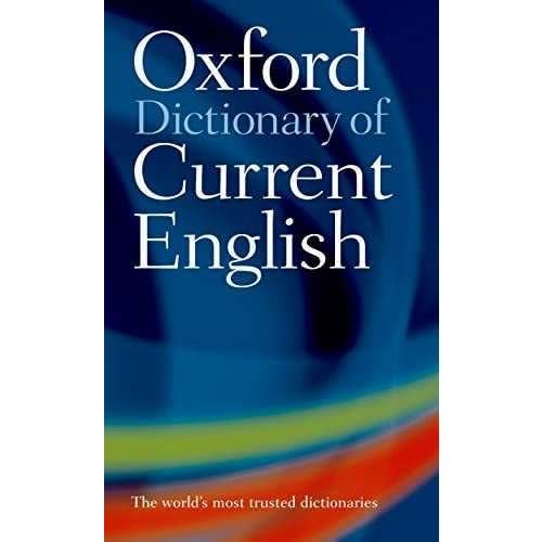 Oxford Dictionary Of Current English