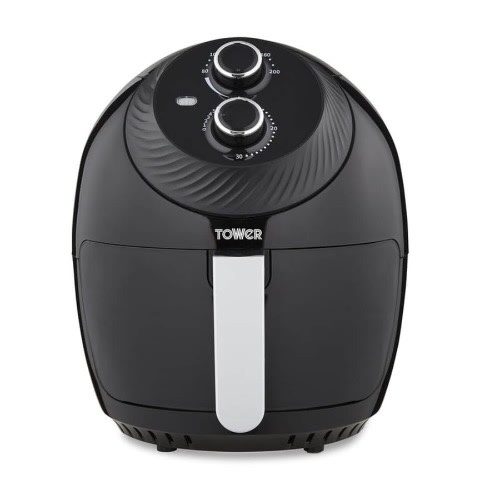 Vortx Manual Air Fryer - 4l - 1400w - Black - T17082