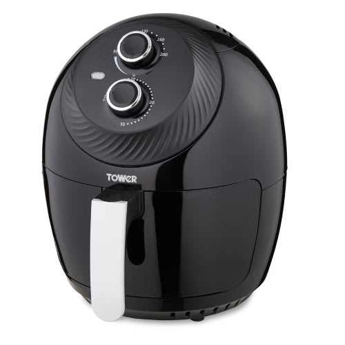 Vortx Manual Air Fryer - 4l - 1400w - Black - T17082