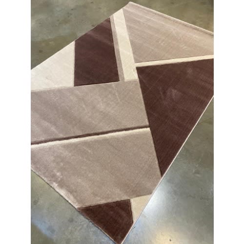 4ft By 6ft Retro Pattern Multicolor Center Turkish Rug