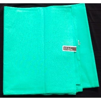 Plain Daviva in Fayrouz Green Color -  4 Yards