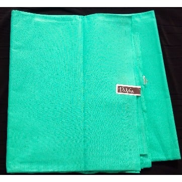 Plain Daviva in Fayrouz Green Color -  4 Yards
