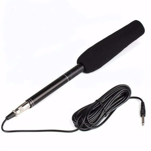 Super Uni-Directional Condenser Microphone & Boom Mic For Camera