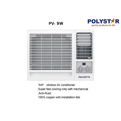 1hp Window Unit Air Conditioner With Drainage Pipe
