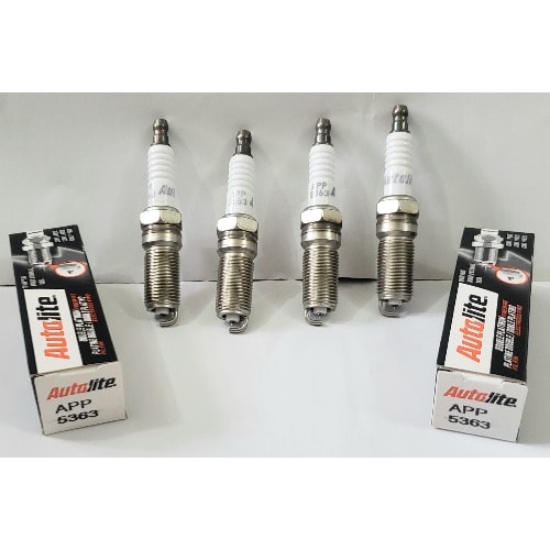 Autolite App 5363 Double Platinum Spark Plug - 4pieces