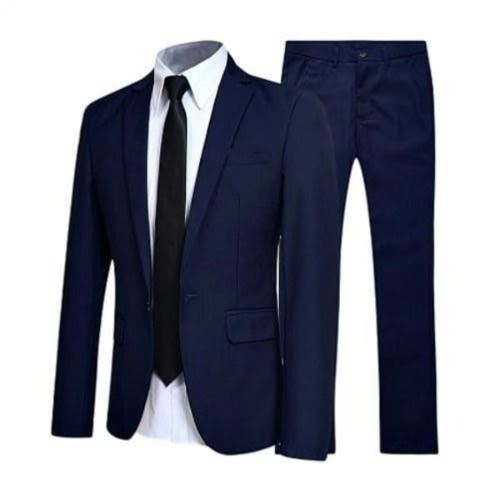Executive Men's Suit - Navy Blue