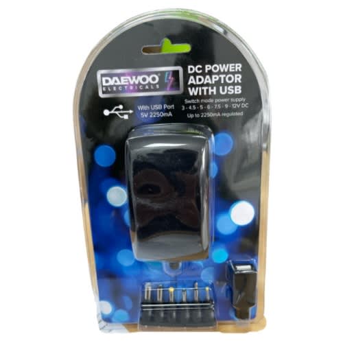 Daewoo 2250mAh AC/DC Power Adapter
