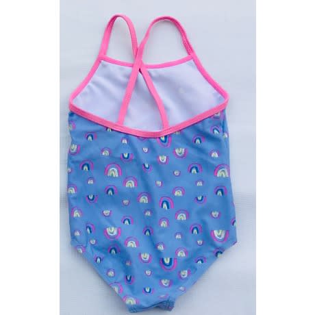 Girls Arch Print Swimwear