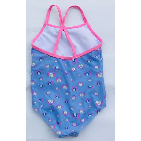 Girls Arch Print Swimwear