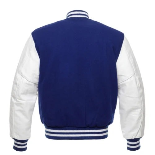 Men's Varsity Shapers Jacket - White & Blue