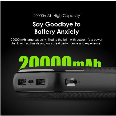 20000mah Smart Power Powerbank