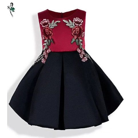 Girl's Embroidery Dress