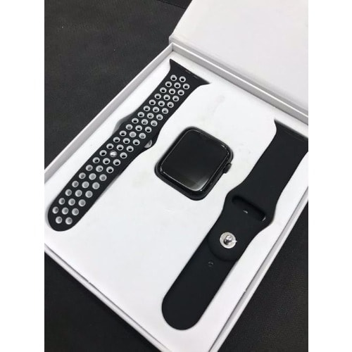 T55 Phone Call Function- Heart Rate, Blood Pressure Monitoring Smart Watch - Black