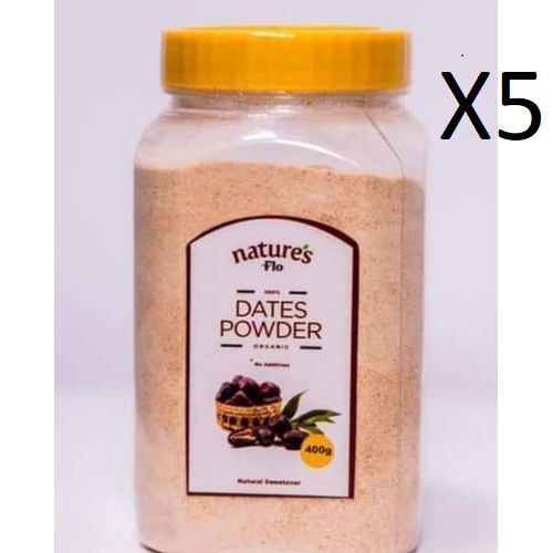 Dates Powder 400g .100% Organic Natural Sweetener X5