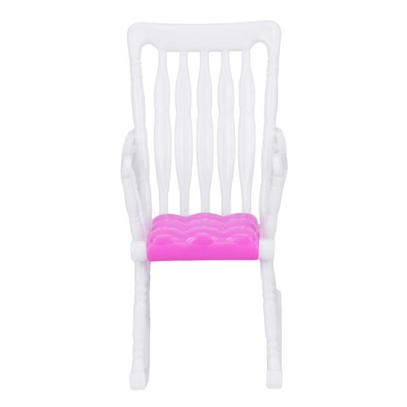 1pc Mini Doll Rocking Chair for Doll House Furniture Toy