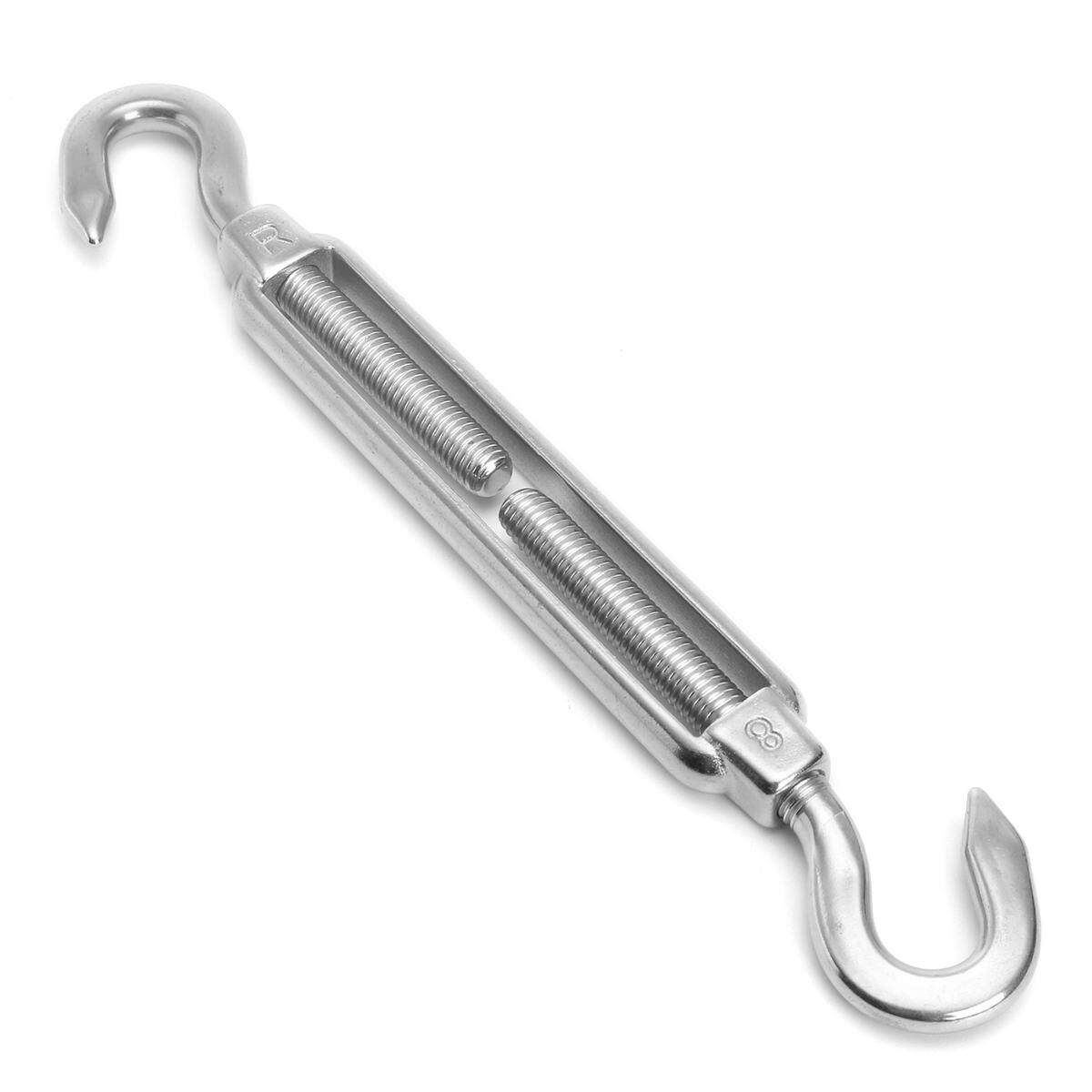 8 Inch 304 Stainless Steel Square Sun Shade Sail Hardware Installation Kit