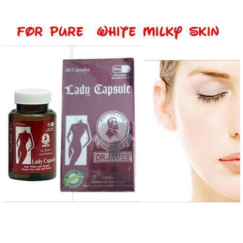 White Skin Smooth Beauty Face, Hair And Breast Dr James Lady Capsule