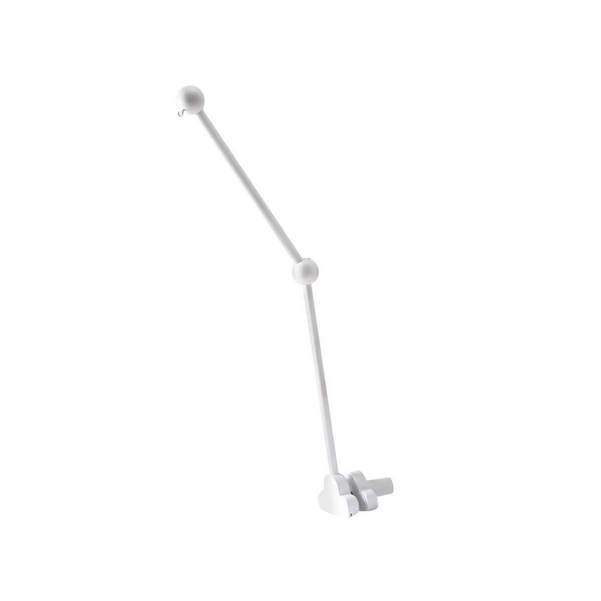 Crib Mobile Holder Crib Attachment Music Box Holder White