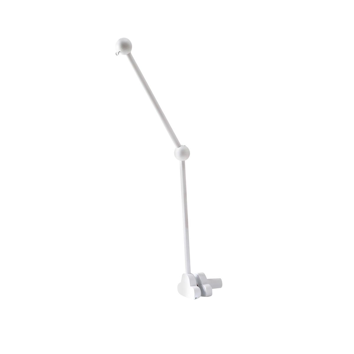 Crib Mobile Holder Crib Attachment Music Box Holder White