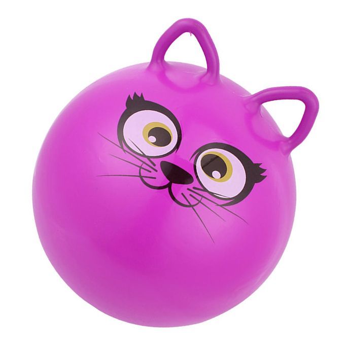 Cute Jump Bouncing Space  Ball Kids Outdoor Toy Inflatable 18" Purple