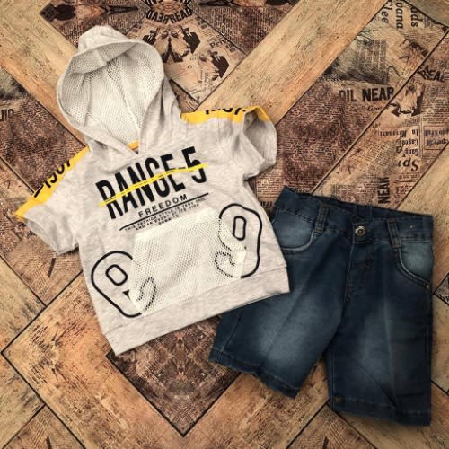 Boys Hood Shirt And Short