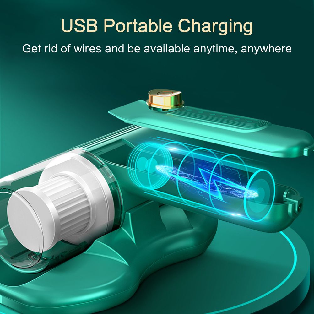 Mite Removal Vacuum Cleaner Handheld Portable Wireless 20KPA
