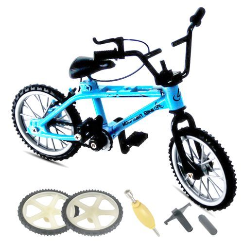 Creative Alloy Miniature Metal Racing Finger Bicycle Bike Model Toy Board Game Home Desktop Ornaments Gift