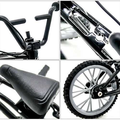 Creative Alloy Miniature Metal Racing Finger Bicycle Bike Model Toy Board Game Home Desktop Ornaments Gift