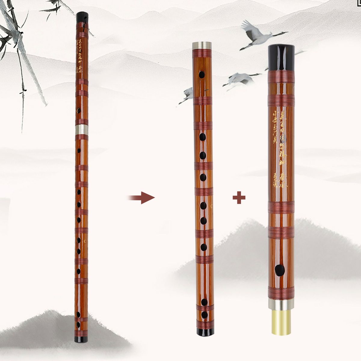 Key Of C Flute Bitter Bamboo Dizi Traditional Chinese